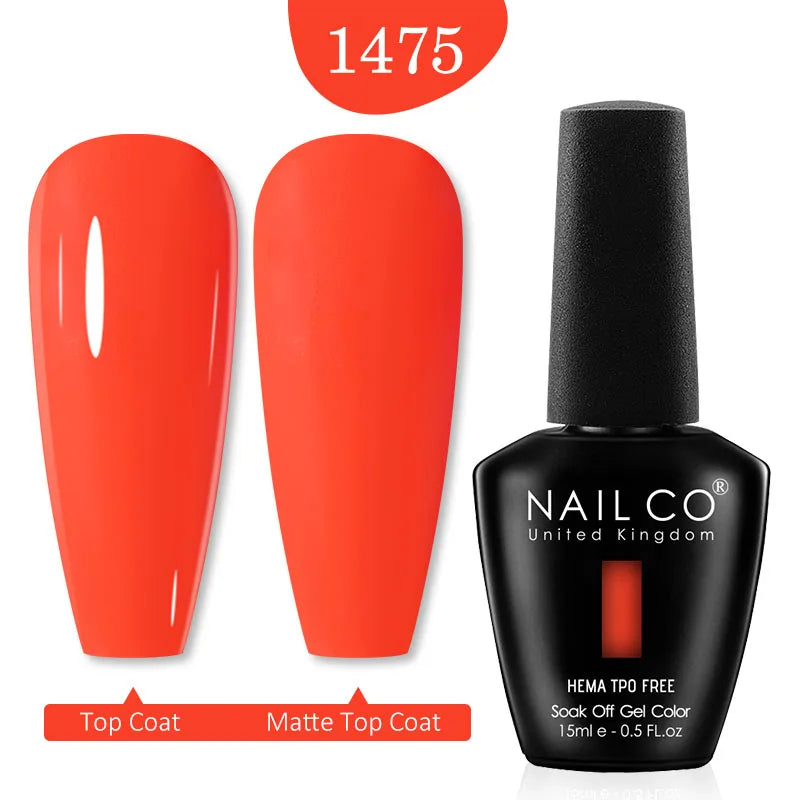NAILCO Glitter Reflective Series Gel Nail Polish Nails Art Semi Qme