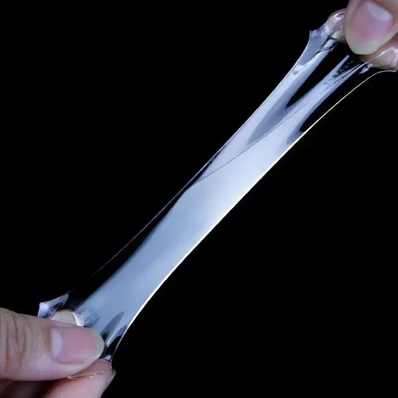 Nano Double-Sided Tape Non-Trace Hook Adhesive Acrylic Double-Sided Tape Transparent Tape Water Proof Nano Adhesive Qme