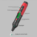 Testerer Pen AC6V-390V Detectors Meter Voltmeter Buzzers Alarm Qme black CN