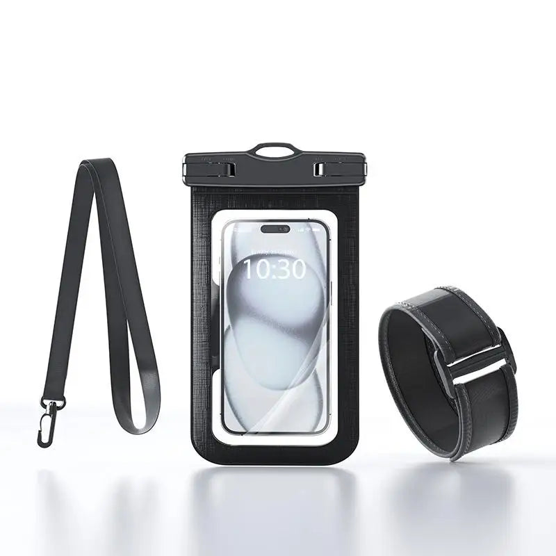 Universal Phone Waterproof Bag Outdoor Diving Swimming Touchscreen Qme A12