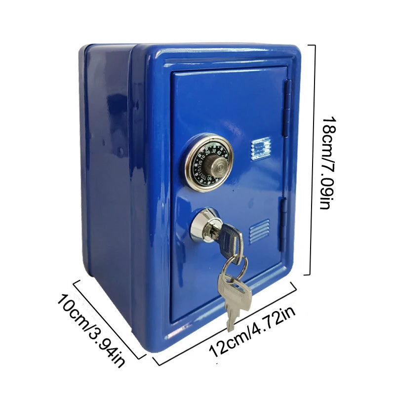 Piggy Bank Combination Lock Key Frcctre Kids Safe Money Box Coin Tray Qme C