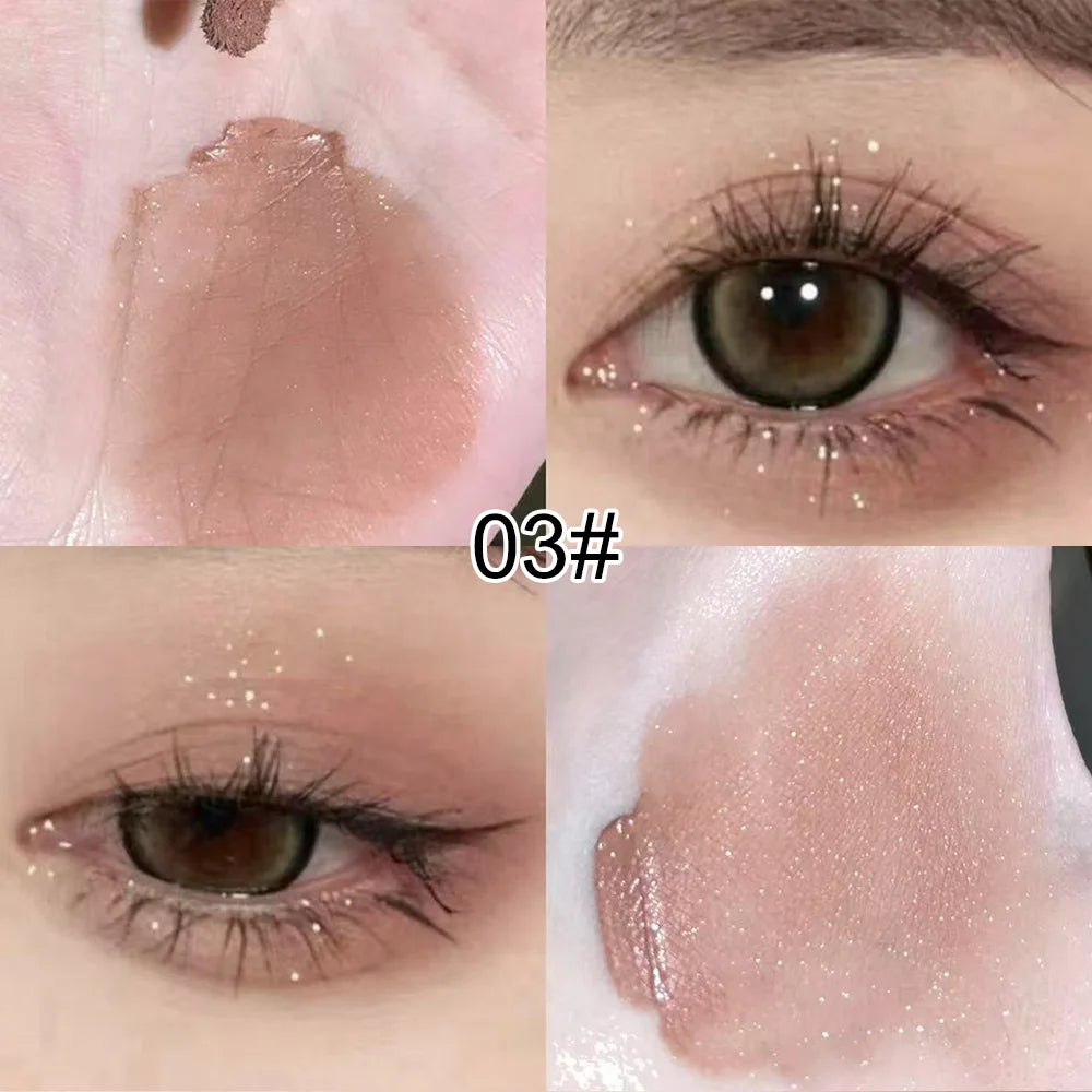 Kakashow Mist Eyeshadow Liquid Matte Pearlescent Shimmer Brightens Qme C541-3