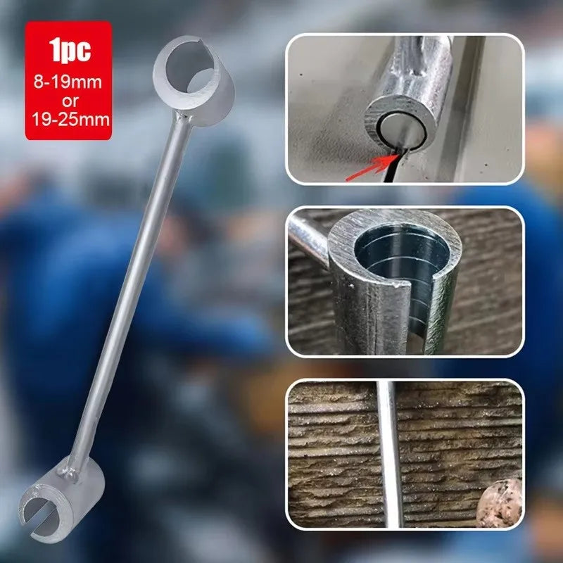 1PC Door Hinge Clearance Adjustment Wrench for Round Bolt Adjustable Wrench Tool 14-18MM/23-25MM Door Hinge Repair Wrench Qme