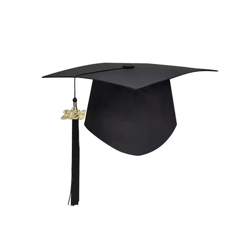 Class Of 2026 Black Golden Satin Sash Bachelor Cap With Tassel Graduation Shoulder Strap Congrats Grad Party Photo Props Qme A8