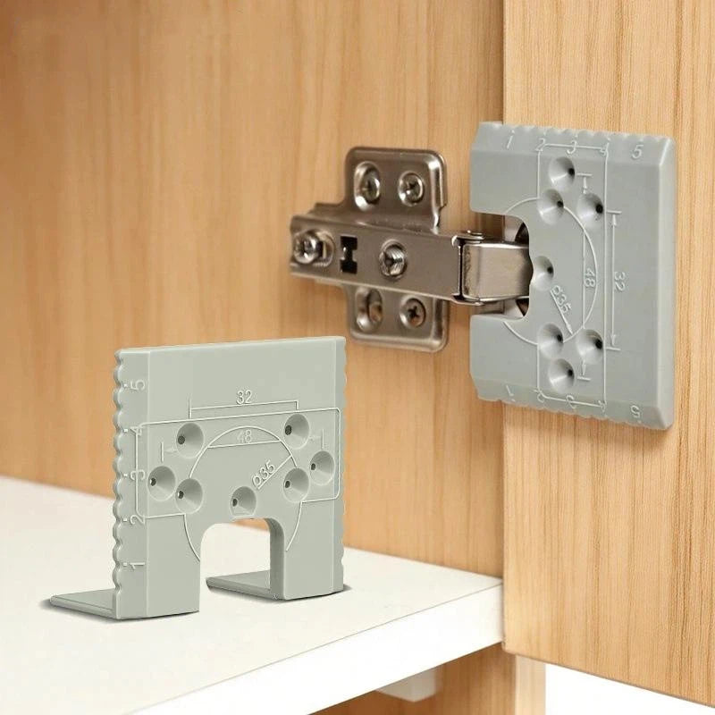 Hinge Quick Positioning Tool Cabinet Door Fast Installation Accurate Qme