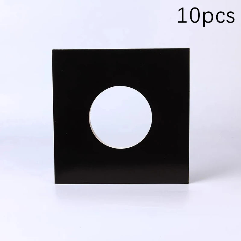 Vinyl Records Sleeves LP Record Cover Resealable Outer Composite Qme B