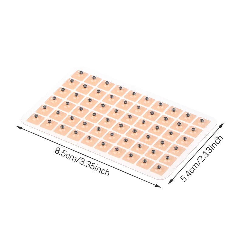 Ear Point Stickers Pressure Stick Acupuncture Magnetic Beads Qme