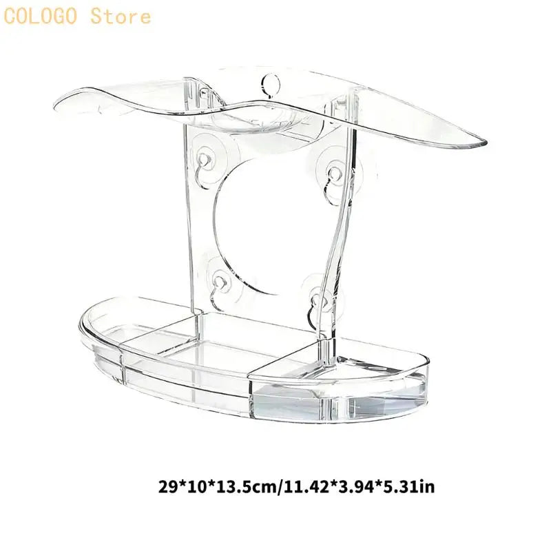 Innovative Viewable Bird Eating Tool Produced Easy Cleaning Handling Qme