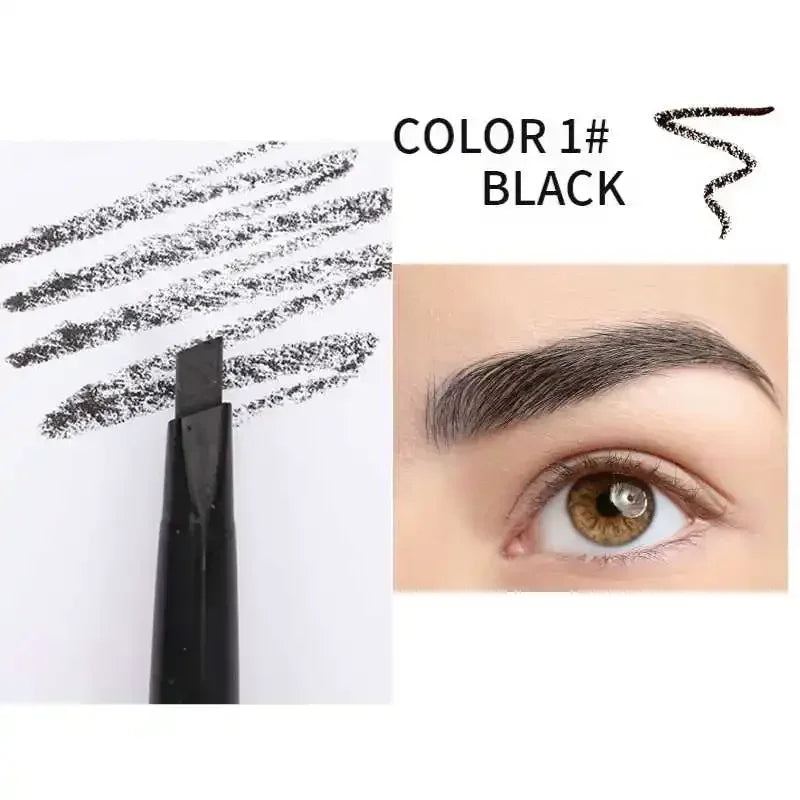 Professional Eye Brow Tint Cosmetics Natural Long Lasting Paint Eyebrow Waterproof Black Brown Eyebrow Pencil Makeup Cosmetics Qme 01