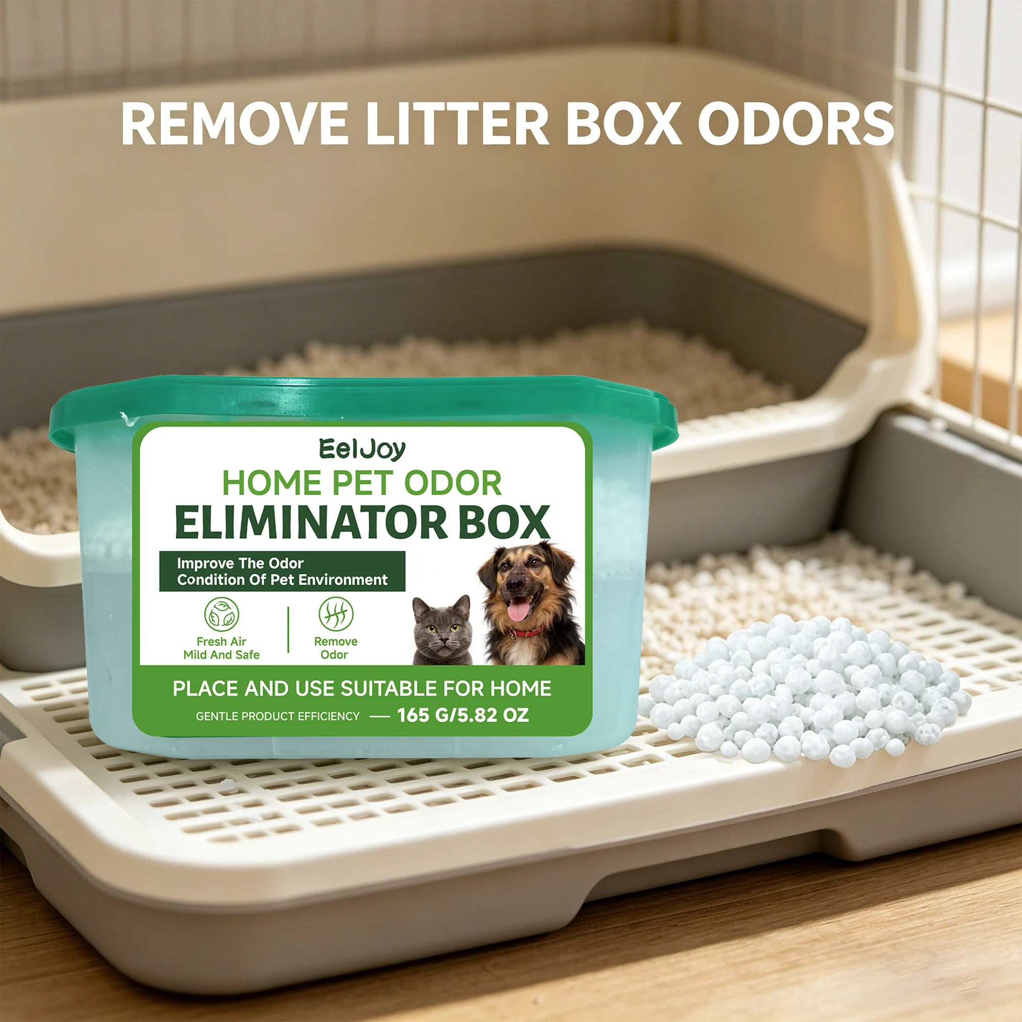 Household Pet Deodorizing Box Eliminating Odors Freshing Air Improve Environment Condition Long Lasting Fragrance Pet Deodorizer Qme