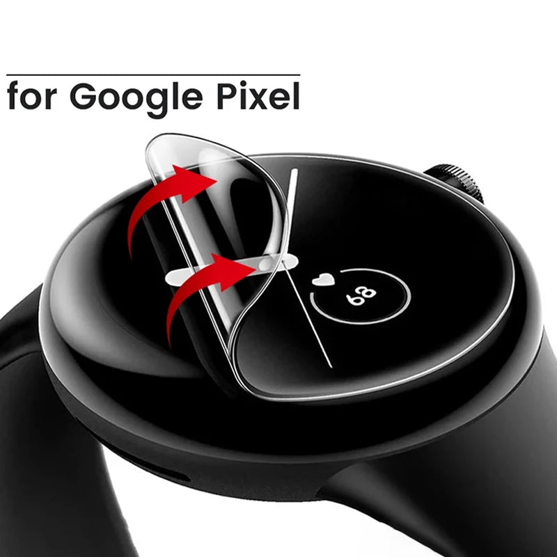 1-5Pcs Watch Protective Hydrogel Film for Google Pixel Watch 3 45mm 41mm Anti-scratch TPU Screen Protectors for Pixel Watch 2 1 Qme 2PCS ForPixel watch3 41mm