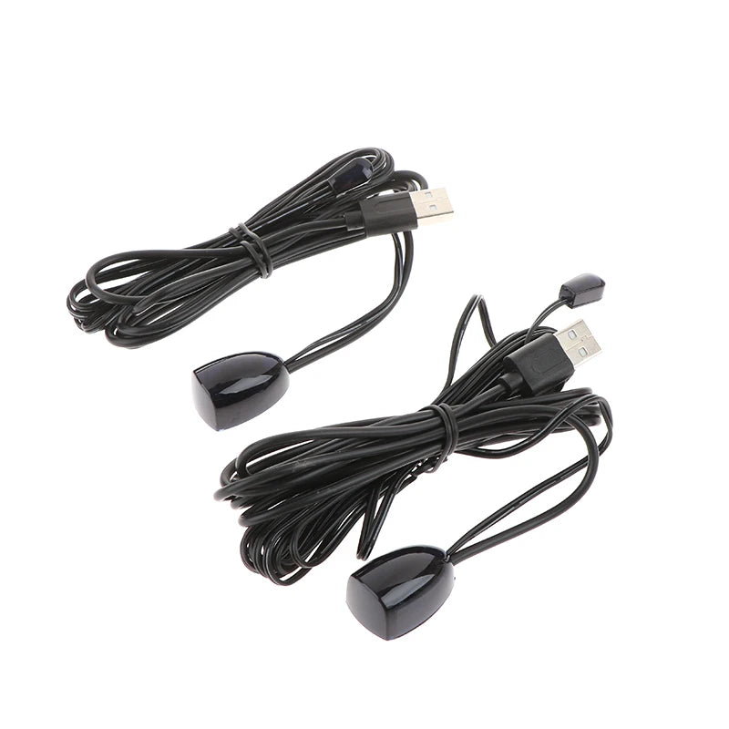USB Adapter IR Infrared Remote Extender Repeater Receiver Transmitter Qme