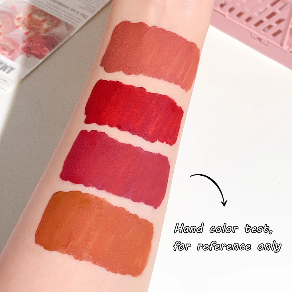 Matte 15-Color Lip Tint Waterproof Long-lasting Lipstick Sheer Gloss Qme