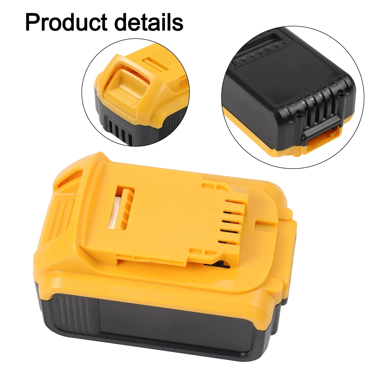 Li-Ion Battery Plastic Case DCB200 Replacement For 18V 20V Batteries Power Tool Battery Shell Housing Case Parts Qme