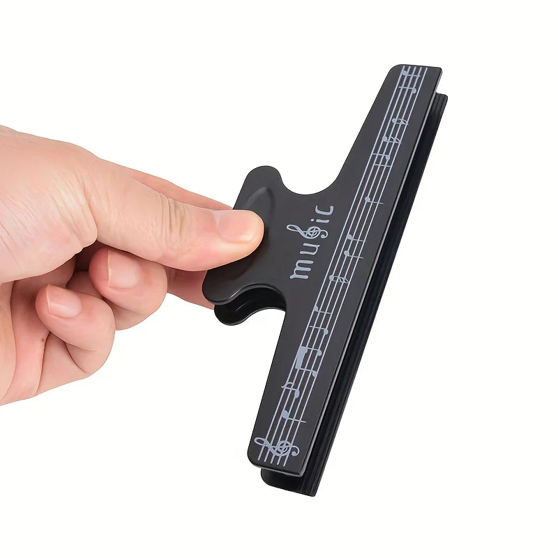 Music Note Sheet Music Clip Plastic Page Holder Clamp For Piano Guitar Players Song Book Fixing Clip Musical Instrument Qme