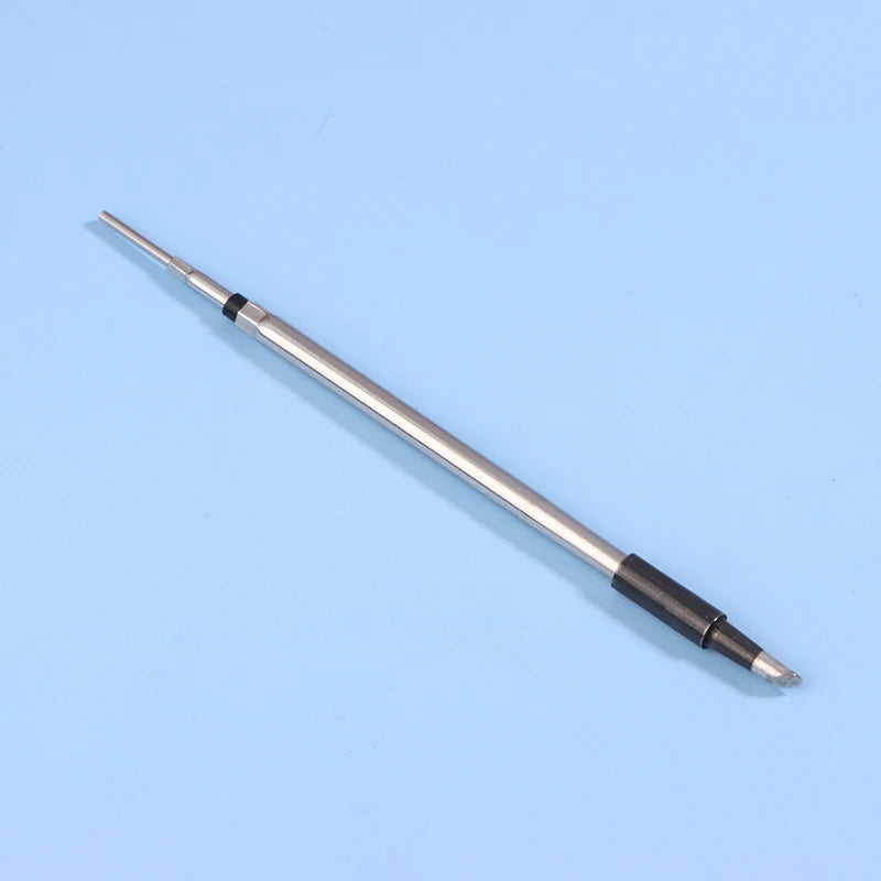 Ceramic Heating Core Soldering Iron Tip Blade Tip Horseshoe Tip Round Pointed Stainless Steel Soldering Iron Tool Accessories. Qme 5133-C