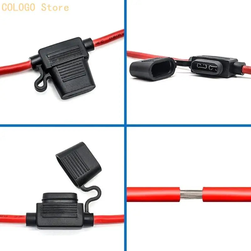 4 Inlines Fuses Holders 40A Automotive Marine Electrical Systems D0LD Qme