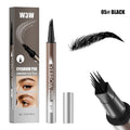 Liquid Eyebrow Pen, Simulated Brow Effect, Long-Lasting, Fade-Resistant, Waterproof & Sweat-Proof, Smudge-Proof, 5 Colors Availa Qme W685-5