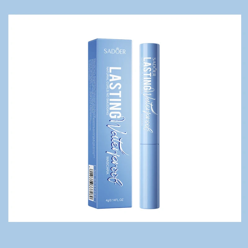 5D Waterproof Mascara Lengthening Eyelashes Women's Make-up Waterproof Mascara Black Silk Fibre Mascara Korean Cosmetics New Qme 1pc