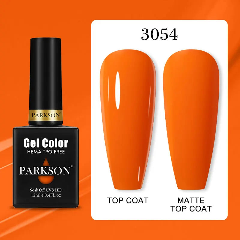 Parkson Colorful Nail Gel Polish Lacquer Soak Off UV LED Long Lasting