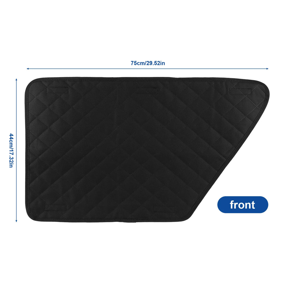 2Pcs Oxford Waterproof Car Door Protector Pet Vehicle Door Protector Washable Car Door Protect Mats for Car SUV Truck Dog Travel Qme