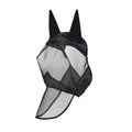 Caremaster Horse Fly Mask Full Face Cool Breeze Mesh Protects Eyes Qme black