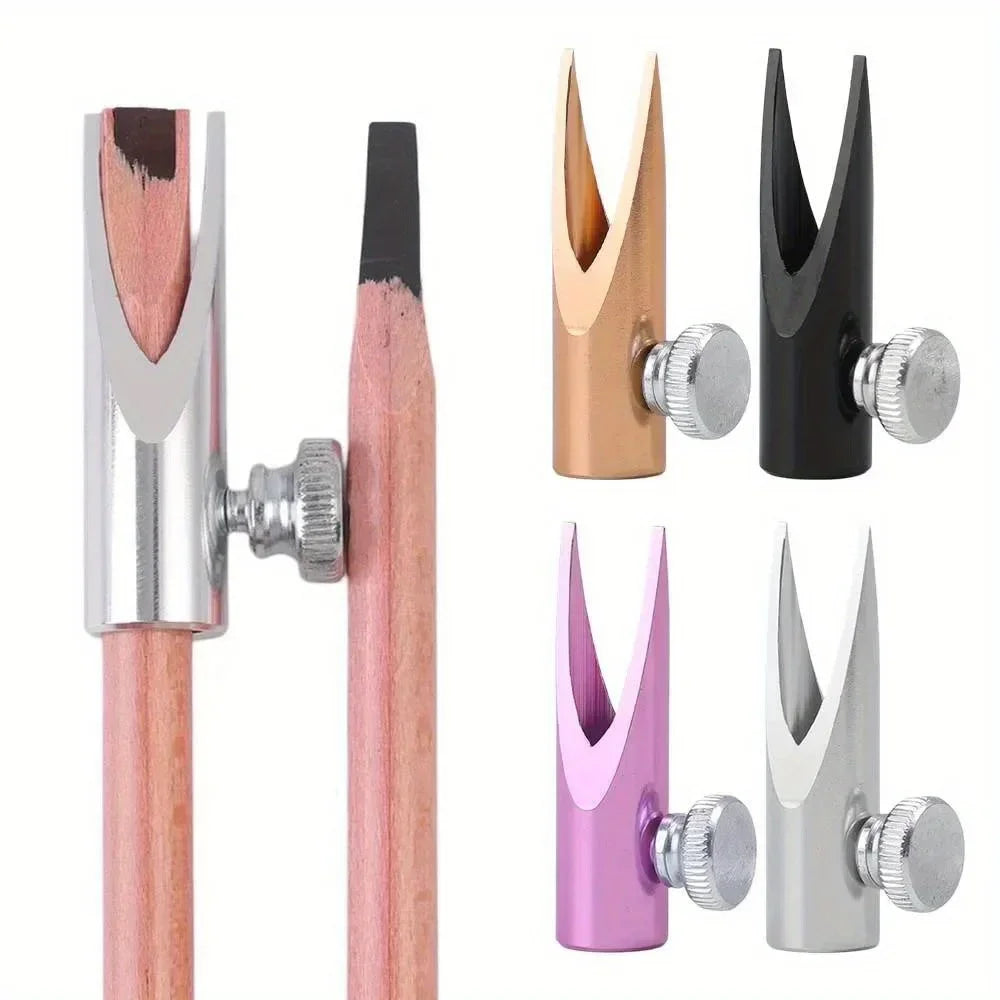 Eyebrow Pencil Sharpener Eyebrow Pencil Sharpening Tip Thin Tool for Microblading Tattoo Supplies Permanent Makeup Accessories Qme