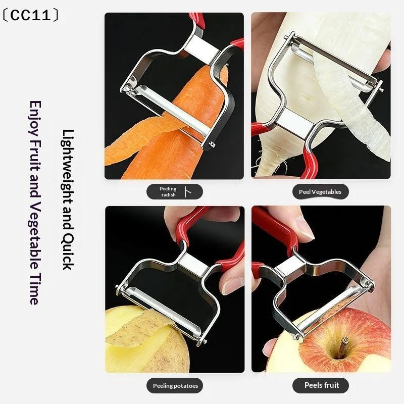 Peeler Vegetables Fruit Stainless Steel Knife Speed Vegetable Spud Qme