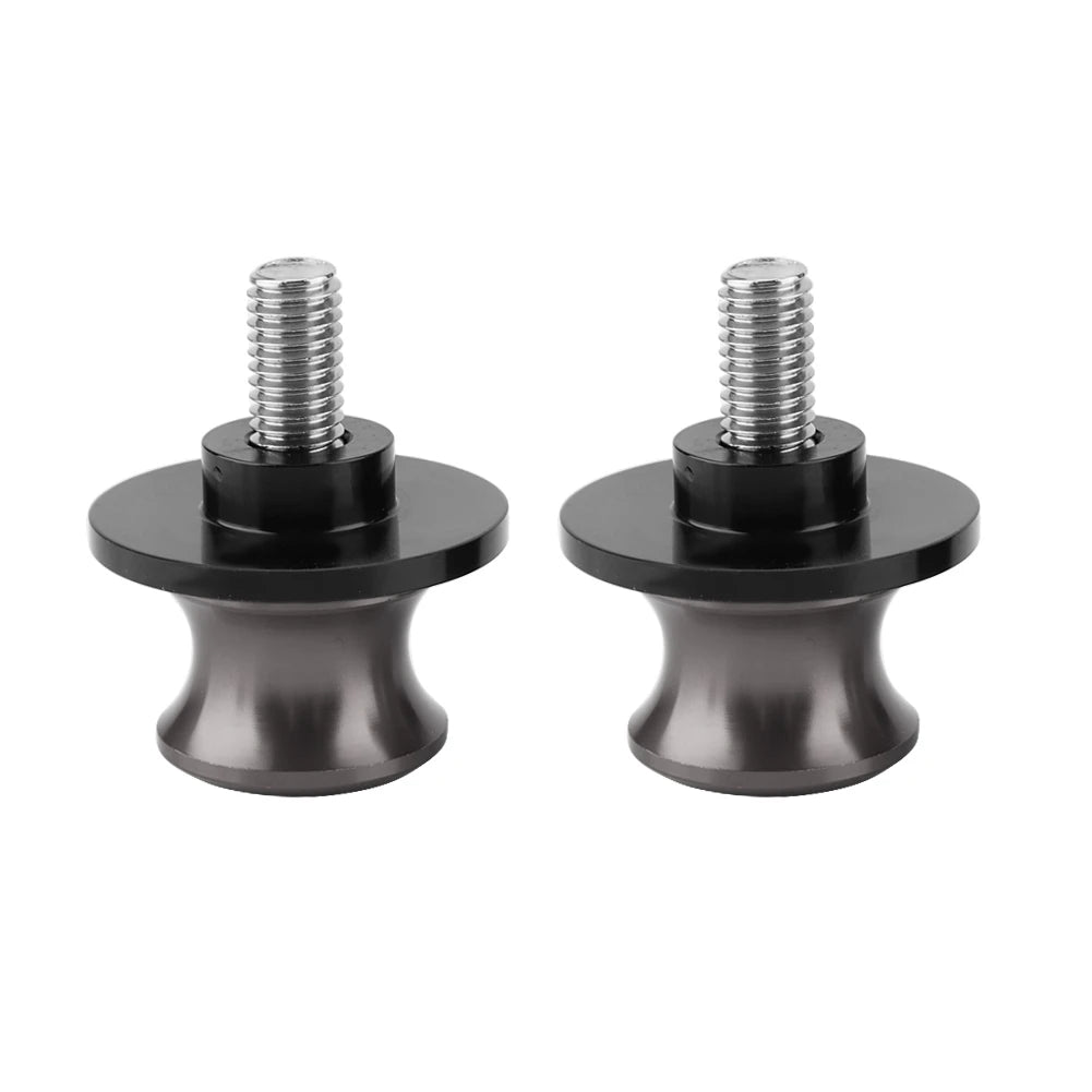 Rear Stand Swing Arm Spools 8mm Motorcycle CNC Rear Stand Swing Arm Spool Sliders Stand Swingarm Bobbins Swing Arm Spool Qme Khaki