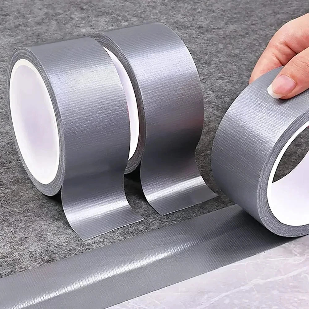 Super Sticky Cloth Duct Tape Carpet Binding Floor Waterproof Heavy Duty Industrial Adhesive Tape Repair Bundles Qme