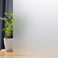 Self-adhesive glass sticker window decal matte white frosted window film privacy anti-ultraviolet for home office bathroom Qme chunmosha 30cmX3m