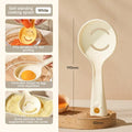 Egg Yolk White Separator Food Grade Strainer Handy Kitchen Tool Qme White