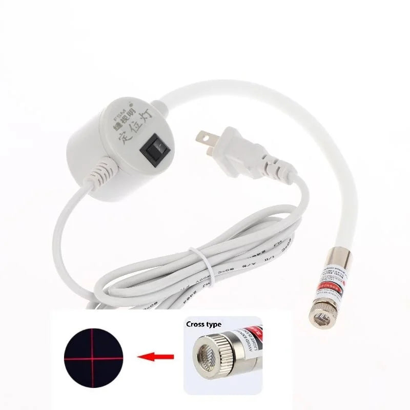 FSM Point Laser Work Light Precision Sewing Machine- Qme Red cross 100mw
