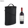 Wine Bottle Bag Soft Cooler Insulated Thermal Outdoor Travel Carrier Qme Default Title
