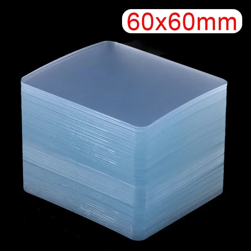 Super Strong Double Sided Adhesive Tape 6*6cm Transparent Square Nano Wall Stickers Patch for Home Seamless Waterproof Tapes Qme 60x60mm 50PCS