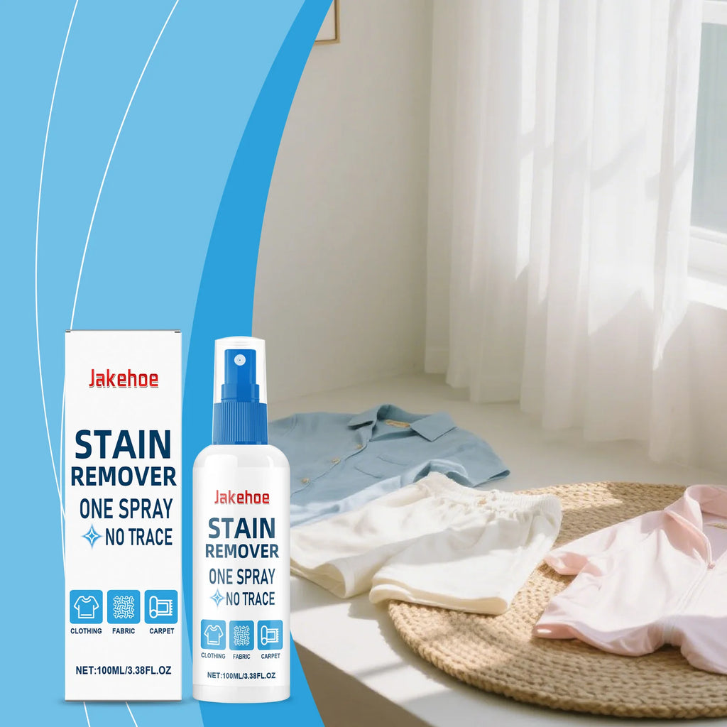 Clothes Stain Cleaning Spray Effectively Removing Stubborn Oil Stain Eliminate Odor Yellowing Descaling Clothing Bleaching Agent Qme
