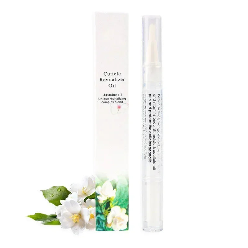 Nail Nutrition Oil Pen Prevent Agnail Nail Polish Anti-barb Nail Edge Oil Nail Treatment Cuticle Revitalizer Oil Nail Care Tools Qme jasmine-1Pc