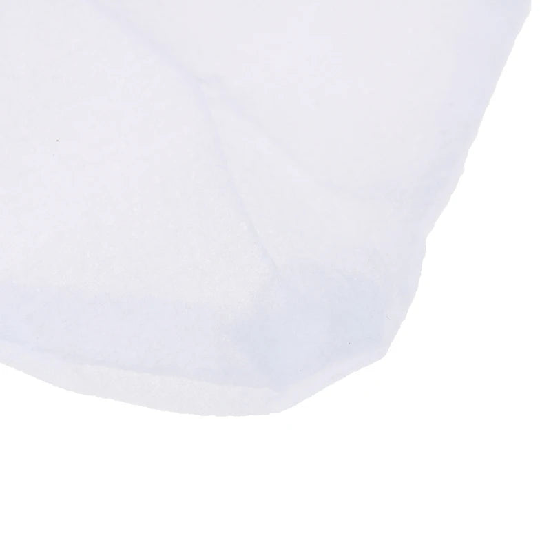 Cotton Elasticated Bag Cleaning Tools Aquarium Filter Fish Tank Mesh Qme one size