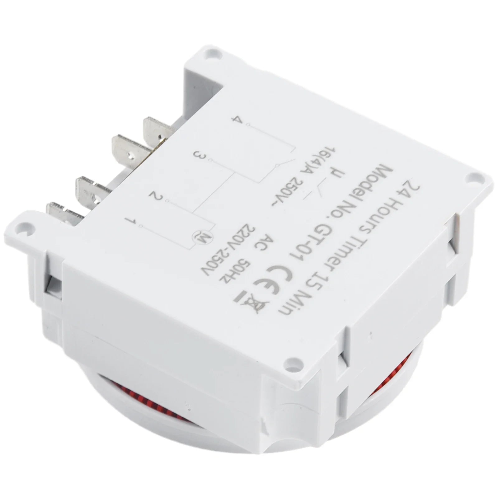 Switch Protection Panel Mechanical 24 Hour Timer Switch 250V 50Hz Industrial Timing Device High Quality Panel Switch Protector Qme