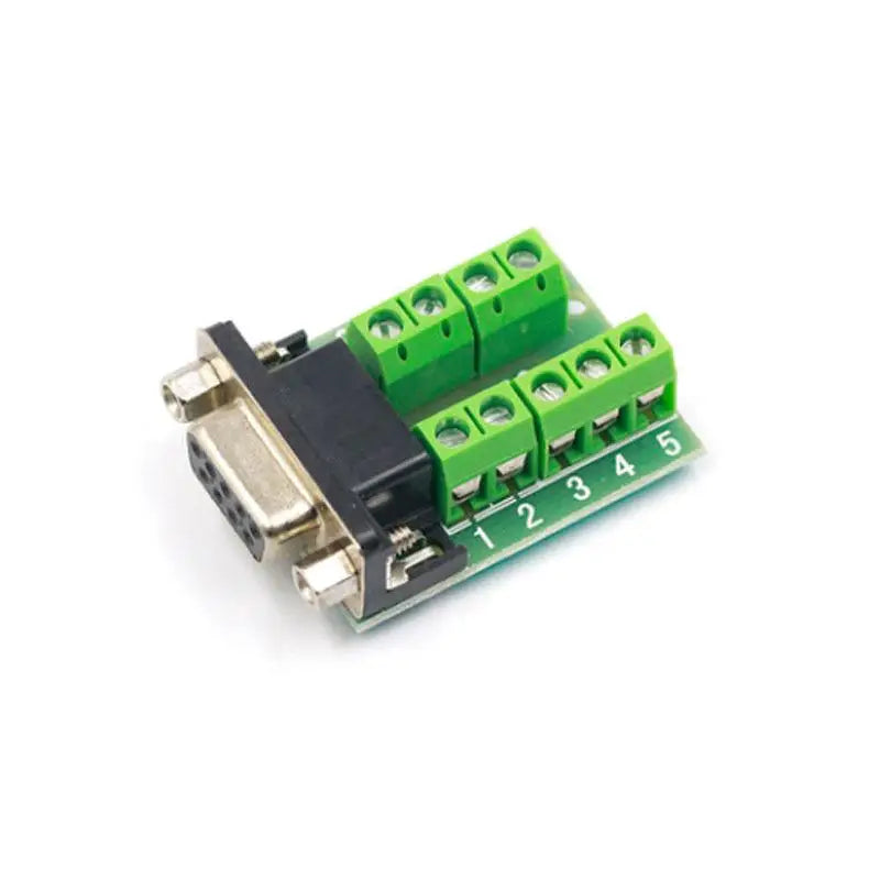 Db9 Serial Com Transfer-free Solder Terminals Rs232 Male Connector Qme A2