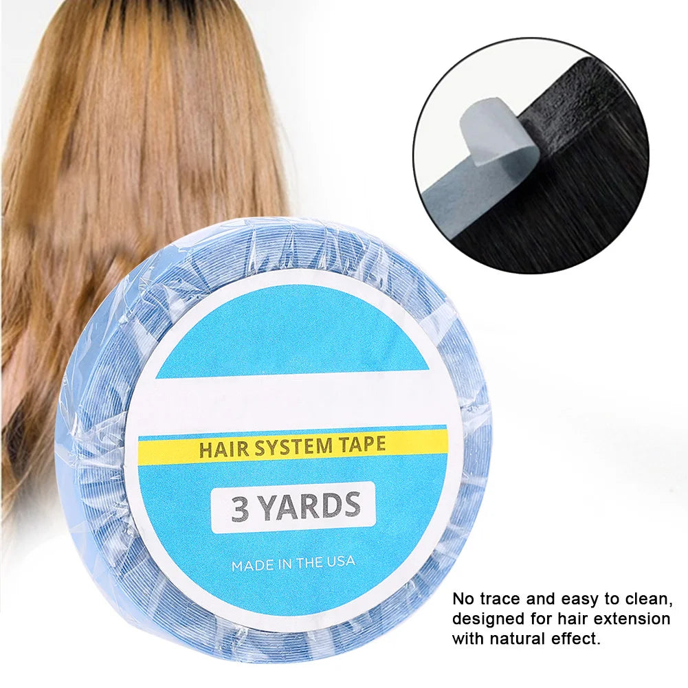 Hair Adhesive Hair Tape Waterproof Hair Extension Adhesive Double Sided Hair Tape Beauty Tool Hair Extension Adhesive Tape Qme