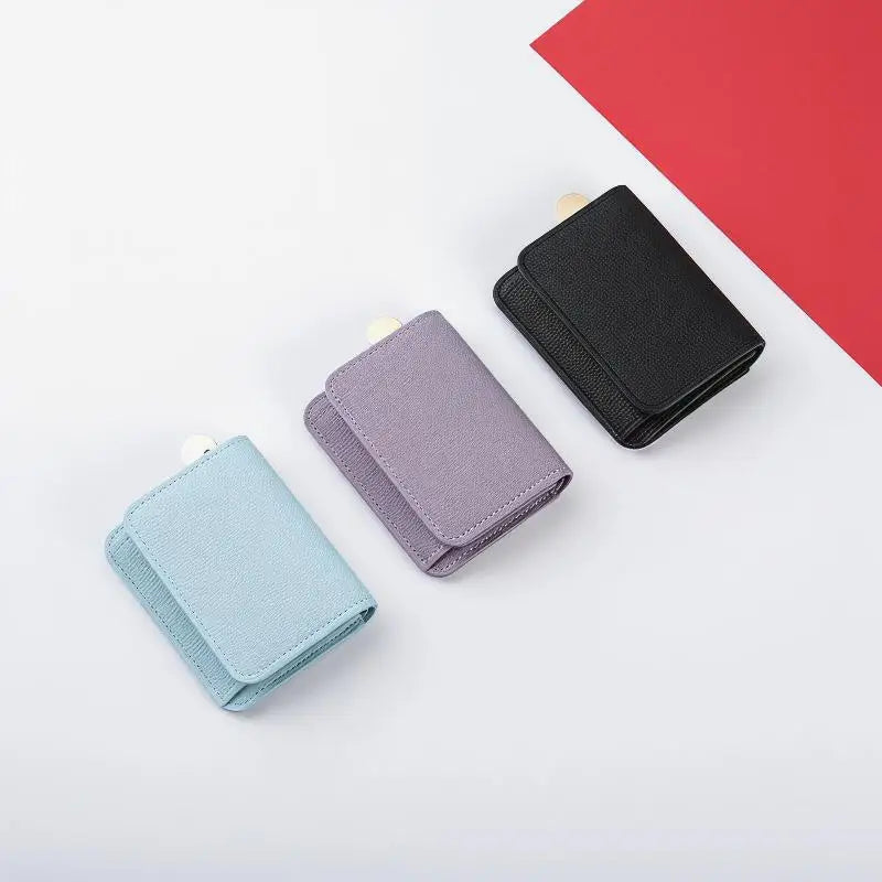 Korean Version Women's Coin Purse Short Fashion Multifunctional Qme