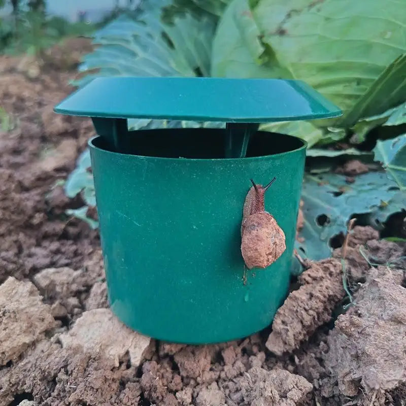 Eco-friendly Snail Cage Slug House Snail Trap Catcher Pests Reject Gintrap Tools Pest Repeller Household Garden Farm Protector Qme