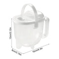 Rice Washer Kitchen Colanders Strainer Bowl Lid Household Vegetable Qme Transparent