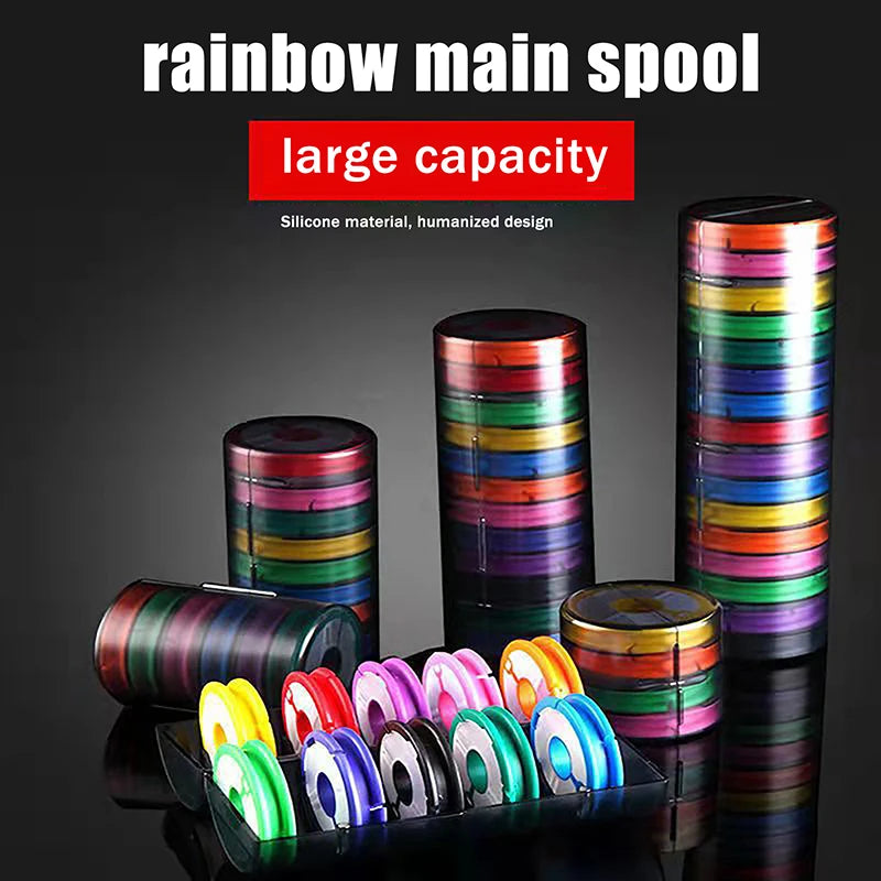 Rainbow Fishing Main Line Box Winding Board 4-16 Axis Silicone Coil Qme