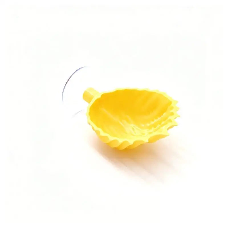 Colorful Shell Shaped Betta Feeding Dish Hiding House Breeding Nest With Strong Suction Cup Fish Tank Landscape Decoration Qme Q