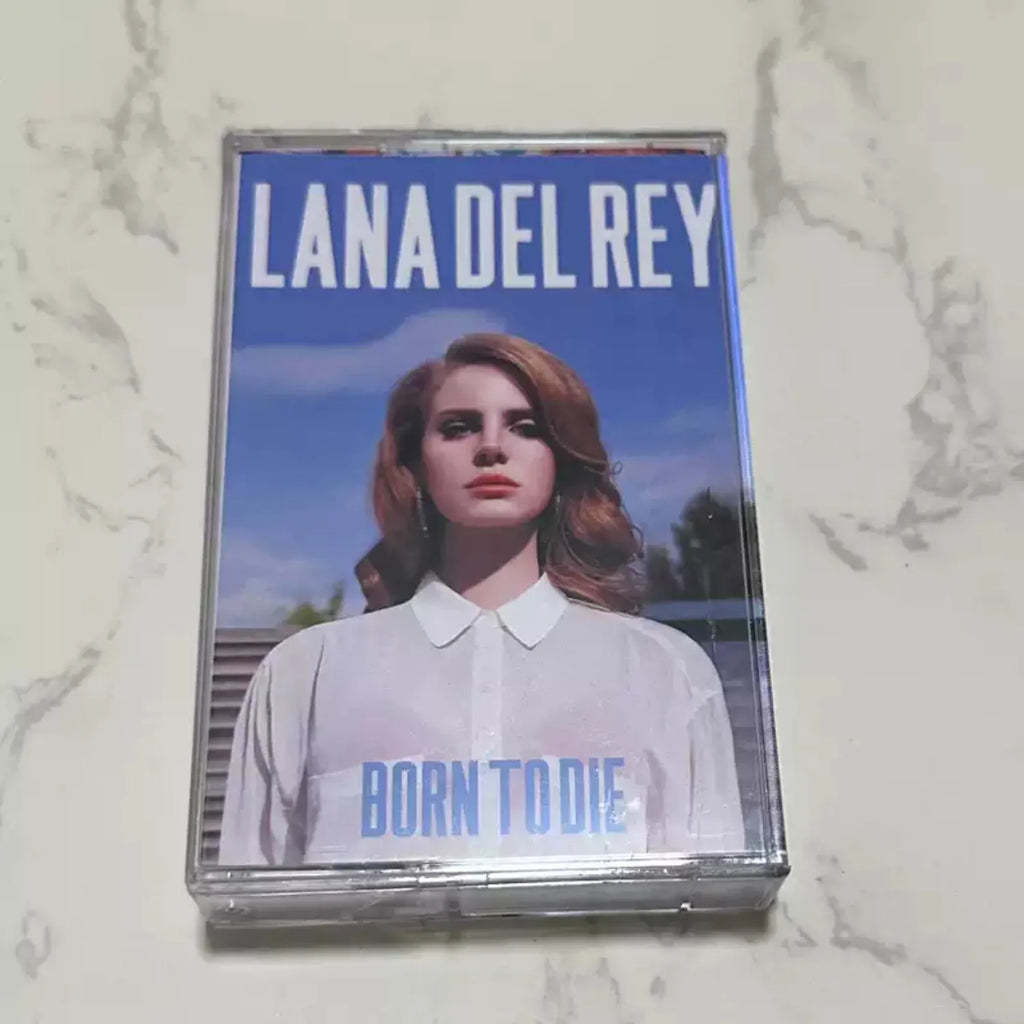 Retro Dreamy Indie Pop Cassette Tape | Blue Sky Portrait Atmospheric Cover, High-Fidelity Analog Full Track Edition Qme BORN