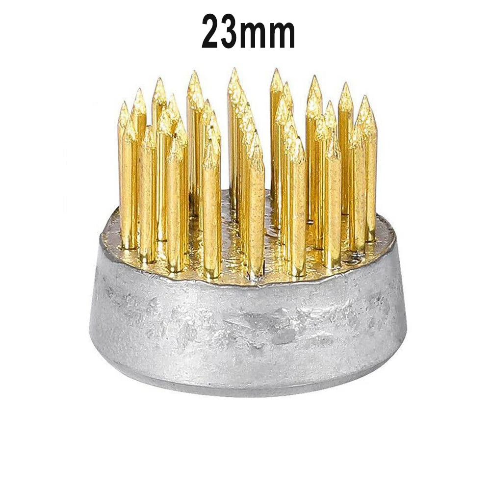 1 X Round Ikebana Holder Flower Base Holder Spiky Frog Fixed Tool Floral Arrange Tool Rubber Base Holder Flower Frog Qme