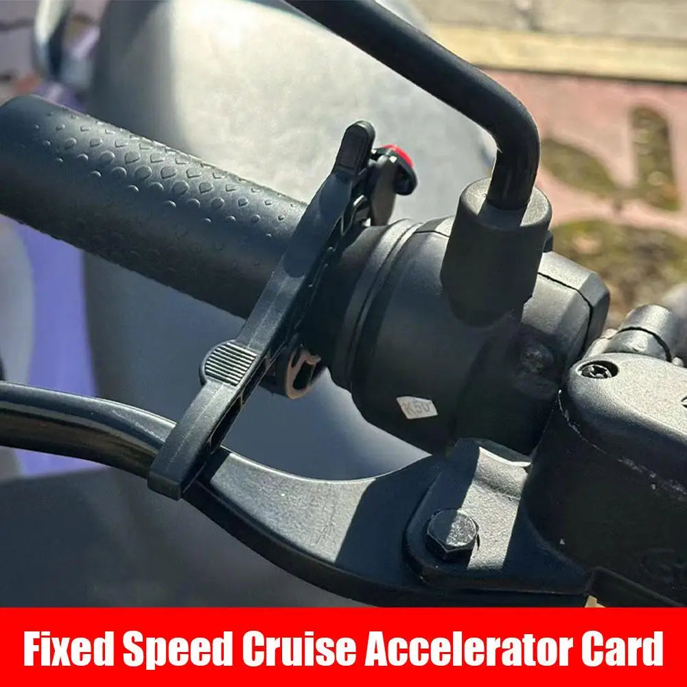 1PCS Motorcycle Cruise Control for High Grade Aluminum Lock Assist Retainer Universal Safe Flexible Wrist Grip Handle Bar Qme