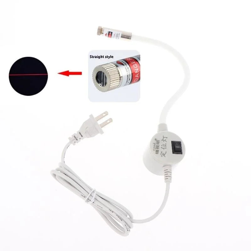 FSM Point Laser Work Light Precision Sewing Machine- Qme Red linear 5mw